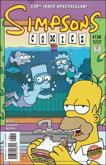 Simpsons Comics issue 138