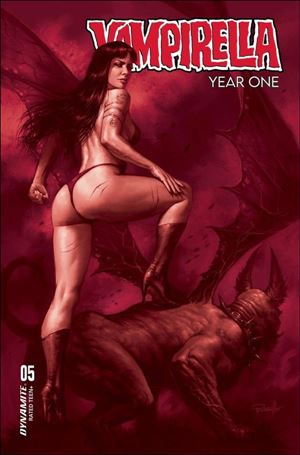 Vampirella: Year One issue 5-H Lucio Parrillo 1:20 Tint Cover