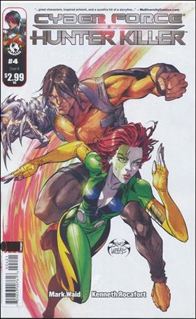 Cyberforce/Hunter-Killer issue 4-B Joe Benitez Cover