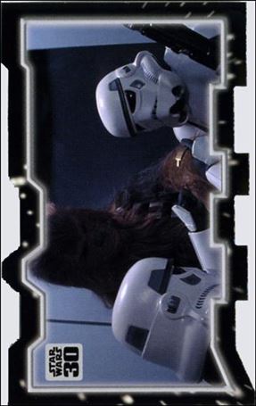 Star Wars 30th Anniversary (Tryptich Puzzle Subset) card Bravery 2 Bravery