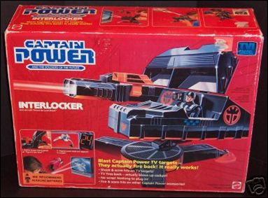 Captain Power and the Soldiers of the Future Vehicles and Playsets figure 4 Interlocker