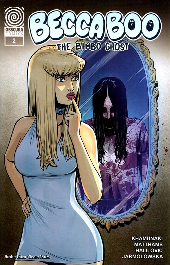 Becca Boo, the Bimbo Ghost issue 2 Kenan Halilovic Cover