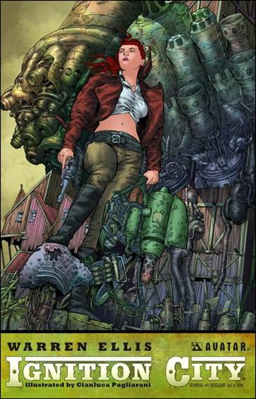 Warren Ellis' Ignition City issue 5-E Auxiliary Cover 1/2000