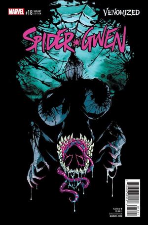 Spider-Gwen (2015/12) issue 18-B Sophie Campbell Venomized Cover