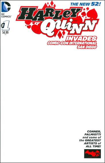 Harley Quinn Invades Comic-Con International: San Diego issue 1-B Blank/Sketch Cover