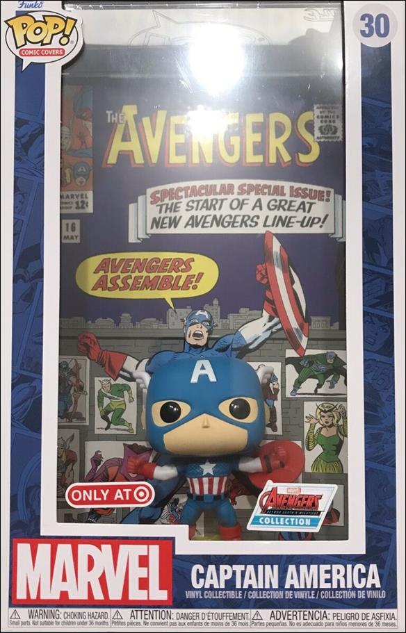 Pop! Comic Covers (Marvel) figure 30 Captain America (The Avengers #16, May 1965)