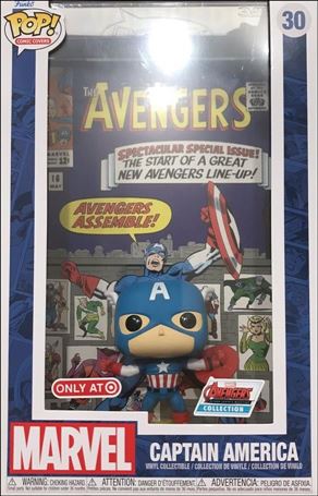 Pop! Comic Covers (Marvel) figure 30 Captain America (The Avengers #16, May 1965)
