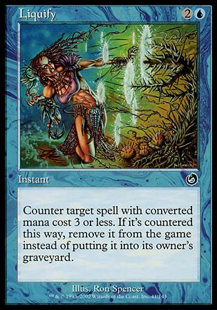 Magic the Gathering: Torment (Base Set) card 41 Liquify