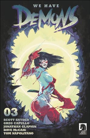 We Have Demons issue 3-D Ariela Kristantina Cover