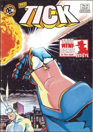 Tick (1988) issue 8 White & Yellow Logo Cover