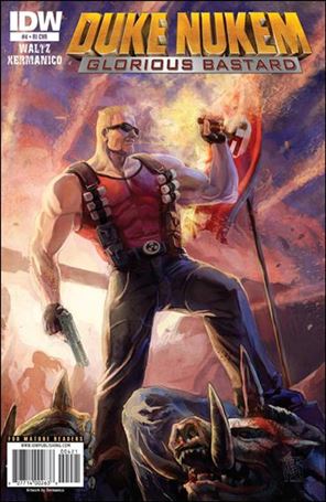 Duke Nukem Glorious Bastard issue 4-B Xermanico 1:10 Cover