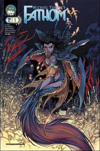 Michael Turner's Fathom (2005) issue 1 Michael Turner Cover