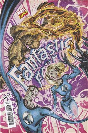 Fantastic Four (2022) issue 1-H J. Scott Campbell Retro Anniversary Cover