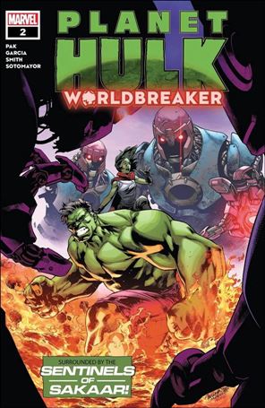 Planet Hulk: Worldbreaker issue 2 Carlo Pagulayan Cover