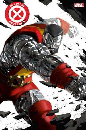 Fall of the House of X issue 3-D Miguel Mercado Colossus Cover