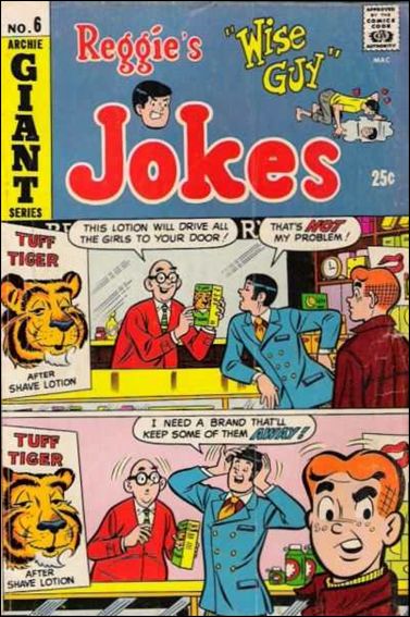 Reggie's Wise Guy Jokes issue 6