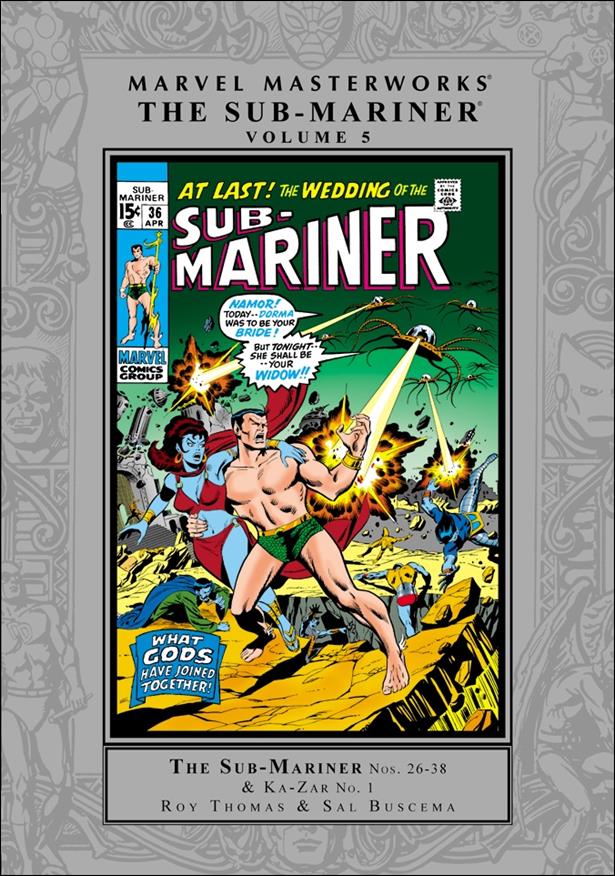 Marvel Masterworks: The Sub-Mariner issue 5 Silver Dust Jacket