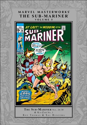 Marvel Masterworks: The Sub-Mariner issue 5 Silver Dust Jacket