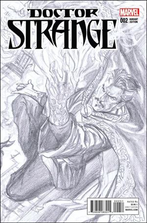 Doctor Strange (2015) issue 2-D Alex Ross 1:200 Sketch Cover