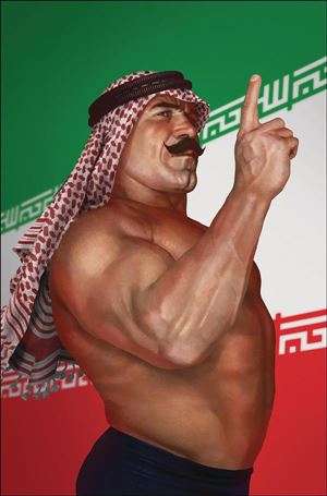 WWE issue 22-D Rahzzah 1:15 Cover