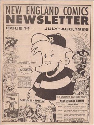 New England Comics Newsletter Cover Image 1