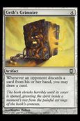 Magic the Gathering: Darksteel (Base Set) card 123 Geth's Grimoire
