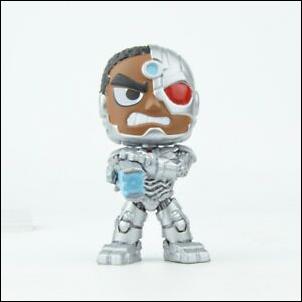 Justice League Mystery Minis figure 11 Cyborg   1/24