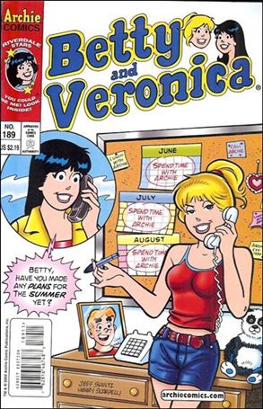 Betty and Veronica (1987) issue 189