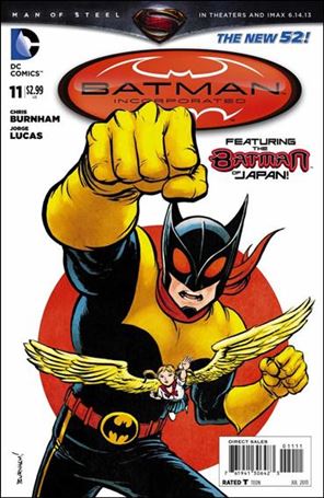 Batman Incorporated (2012) issue 11 Chris Burnham Cover