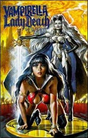 Vampirella Monthly issue 23-D Mark Texeira Blue Foil Cover 1/100
