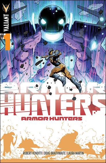 Armor Hunters issue 1-E Trevor Hairsine 1:25 Armor Hunters Cover