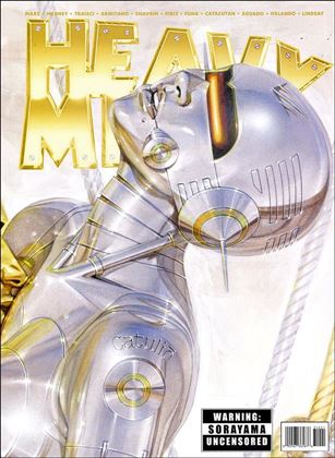 Heavy Metal issue 312-B White Background Cover
