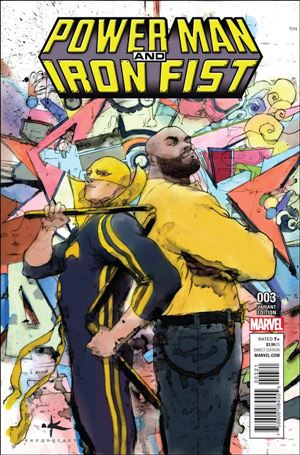 Power Man and Iron Fist (2016)  issue 3-B Keron Grant 1:25 Cover