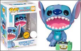 POP! Disney figure 1048-C Stitch with record player (Mouth Open Chase)