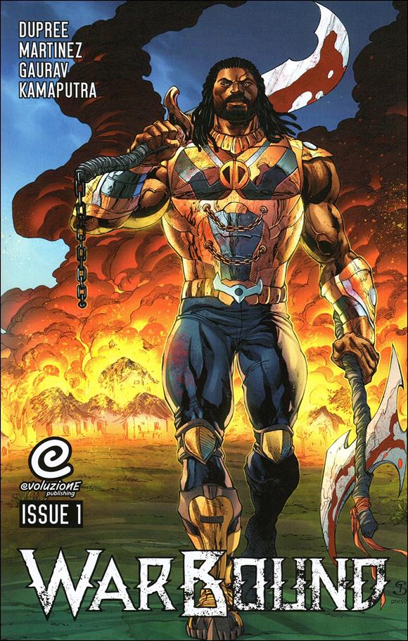 Warbound issue 1 Gaurav Shrivastava Cover