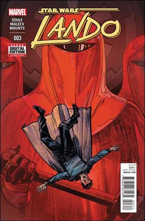 Lando issue 3 Alex Maleev Cover