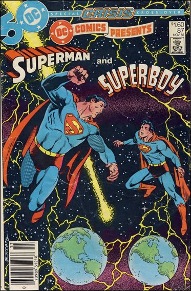 DC Comics Presents issue 87-B Canadian Price Cover