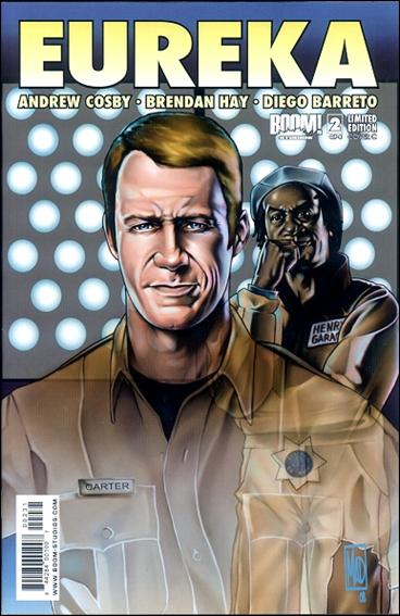Eureka (2008) issue 2-C Michael Dipascale Cover