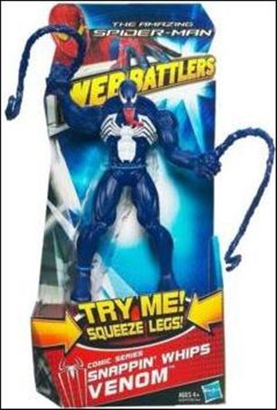 Amazing Spider-Man (Web Battlers)  figure 6 Snappin' Whips Venom (Comic Series)