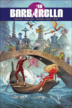 Barbarella (2017) issue 10-E Kenan Yarar Subscription Cover