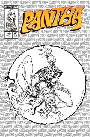 Pantha (2022) issue 1-L Jamie Biggs 1:11 Black & White Cover