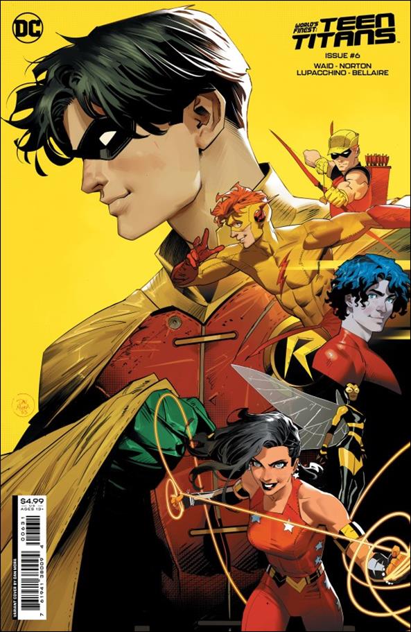 World's Finest: Teen Titans issue 6-C Dan Mora Cardstock Cover