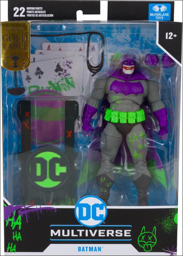 McFarlane DC Multiverse (Gold Label) issue NN 39 Batman - Jokerized (Dark Knight Returns)