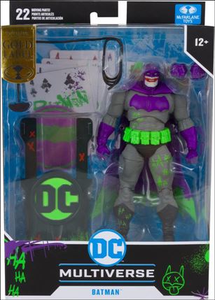 McFarlane DC Multiverse (Gold Label) issue NN 39 Batman - Jokerized (Dark Knight Returns)