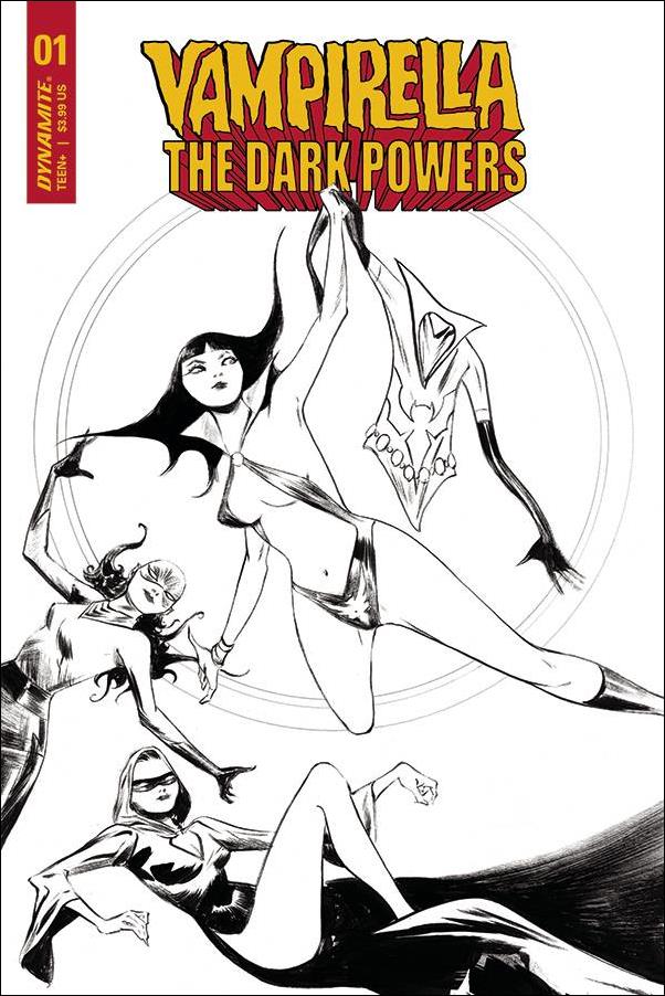 Vampirella: The Dark Powers issue 1-X Jae Lee 1:40 Black & White Cover