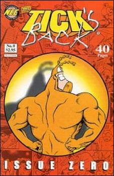 Tick's Back issue 0-C Red Background and Gold Tick Cover 1/2000