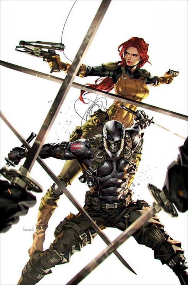 Snake Eyes: Deadgame issue 1-TM Kael Ngu Unknown Comics White Cover