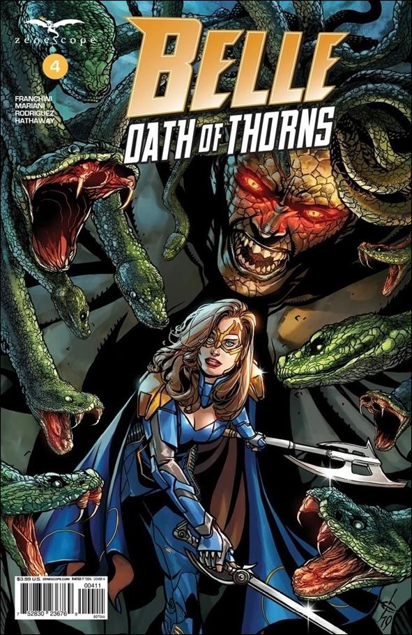 Belle: Oath of Thorns issue 4 Drew Edward Johnson Cover