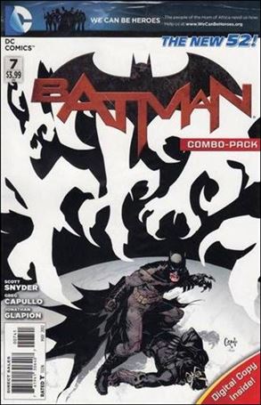 Batman (2011) issue 7-B Polybagged Greg Capullo Cover Combo Pack