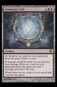 Magic the Gathering: Shards of Alara (Base Set) card 79 Immortal Coil